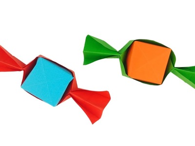 CUKIERKI Z PAPIERU Jak Zrobić Papierowego Cukierka Diy Candy Paper Tutorial