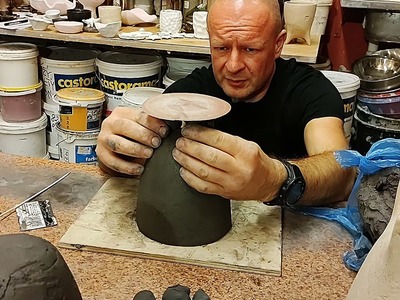 Jak zrobić wazon z gliny | Film instruktażowy # 2 |Warsztaty ceramiki artystycznej i użytkowej