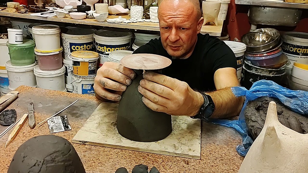 Jak zrobić wazon z gliny | Film instruktażowy # 2 |Warsztaty ceramiki artystycznej i użytkowej