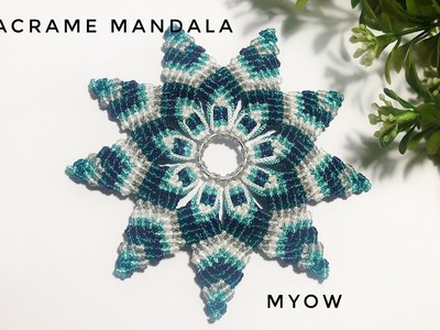 MACRAME MANDALA FLOWER | MYOW 307