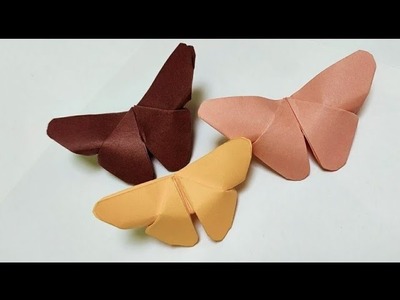Origami butterfly #shorts #shortvideos #origamicraft #papercraft #craft