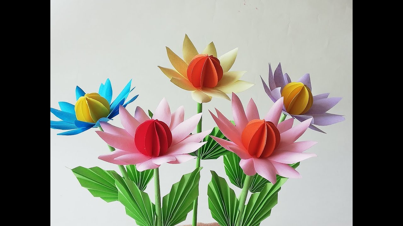 Jak szybko i łatwo zrobić śliczne kwiaty z papieru  | how to make paper flowers