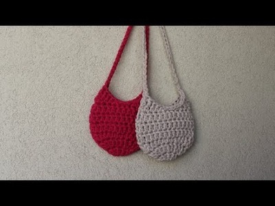 Torebka dla dziewczynki ze sznurka crochet bag for little girl