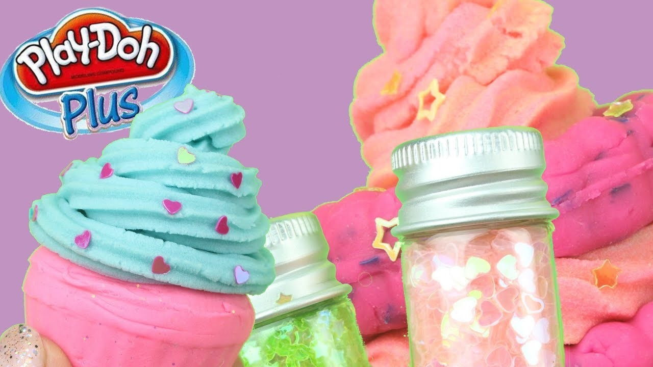 Błyszczące dania z ciastoliny Play-Doh! ⭐️ Babeczki & Kolorowe słodkości! Toys Land ⭐️