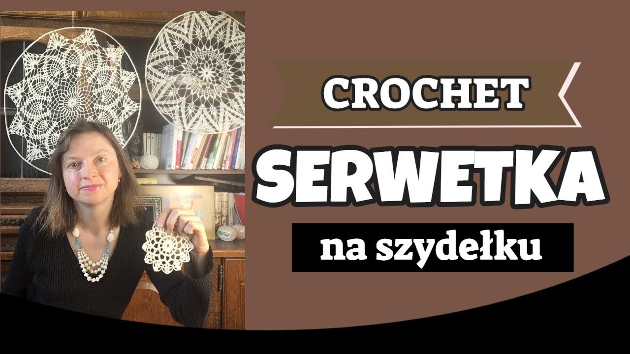 Prosta szydełkowa serwetka-Easy crochet doily