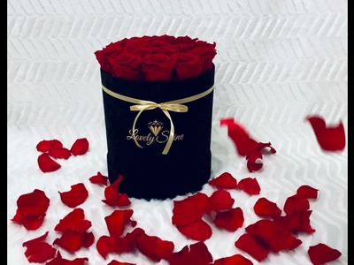 Flower box- wieczne róże