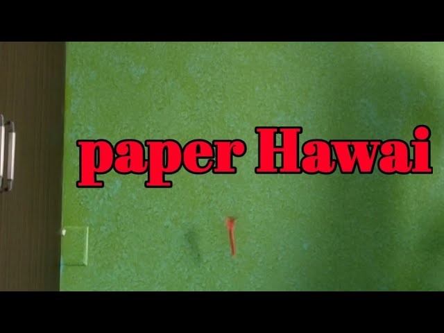 Paper Hawai