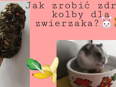 Zdrowe kolby dla gryzoni i królików???????? Zrób to sam❤️