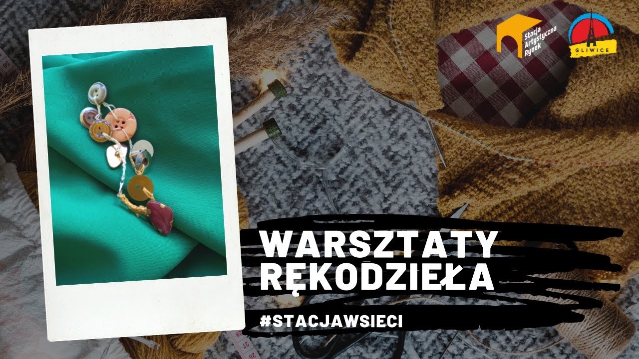 Wiosenne warsztaty rękodzielnicze. Bransoletka z guzików #stacjawsieci