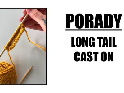 Porady. Long Tail Cast On