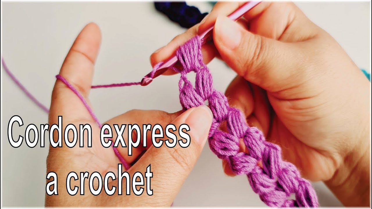 "Como hacer un cordon a crochet paso a paso" | Todo en Crochet | crochet for beginners