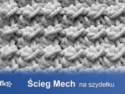 Ścieg Mech na szydełku.  How to crochet Moss Stitch