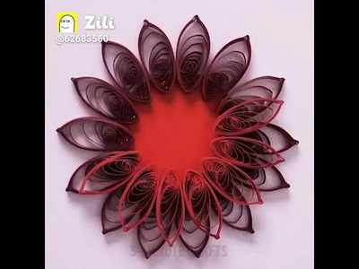 Easy quilling flower ????????????????