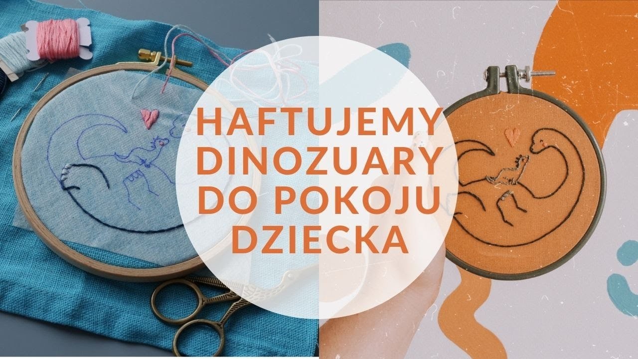 Haftujemy dodatki do pokoju dziecka! | HAFTOWA BABA | darmowy wzór do haftu