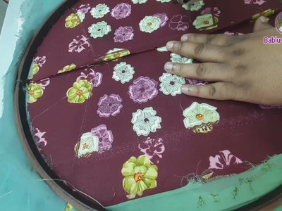 New Arabic embroidery || 2021 || Hand embroidery || indian embroidery || Bablu sumi Vlogs