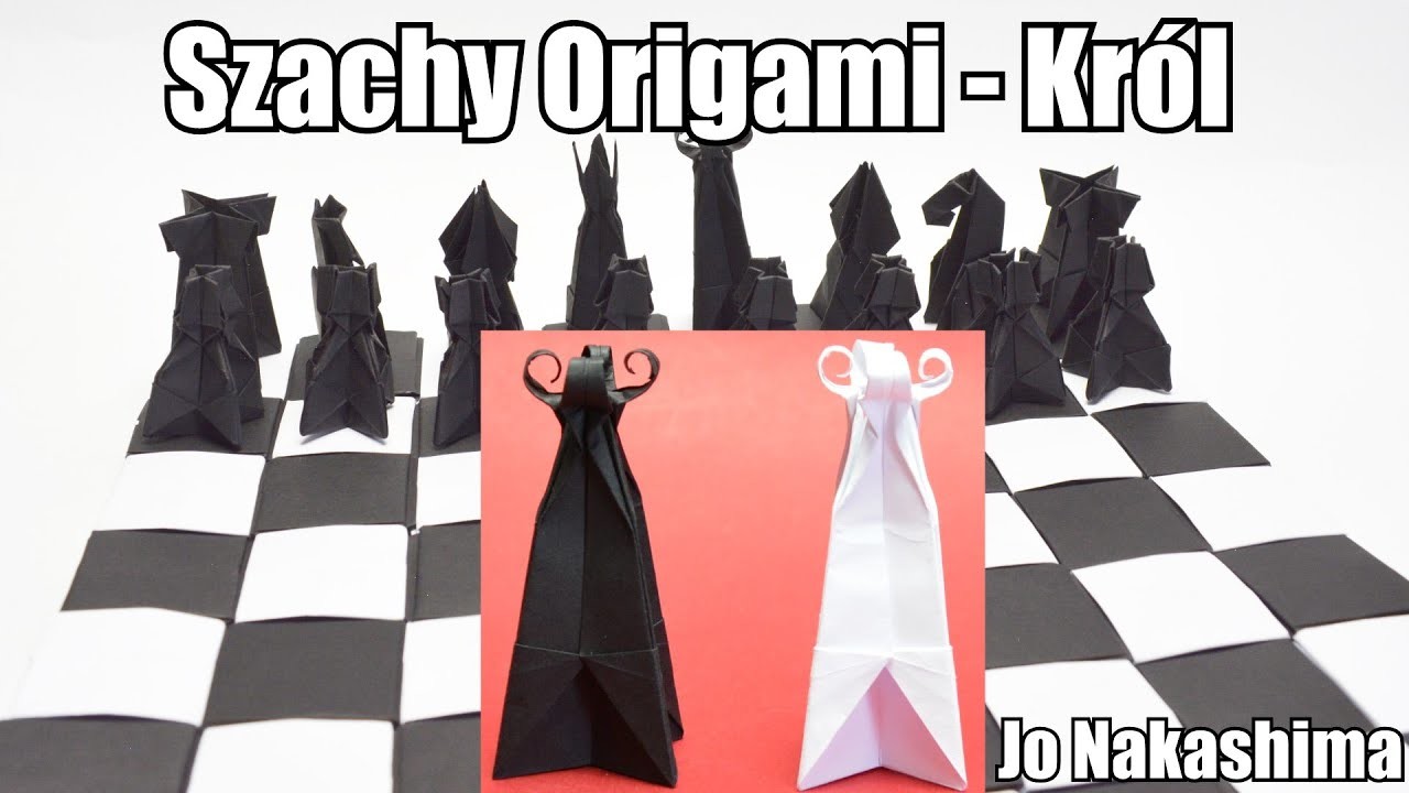 Szachy Origami - Król ♔