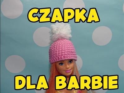 Prosta czapka dla Barbie na szydełku, tutorial, DIY, crochet  , kurs krok po kroku, zima, winter #8