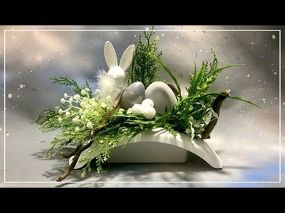 Wielkanocny stroik na cmentarz lub do domu