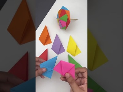 3d origami short | #short #paper #art