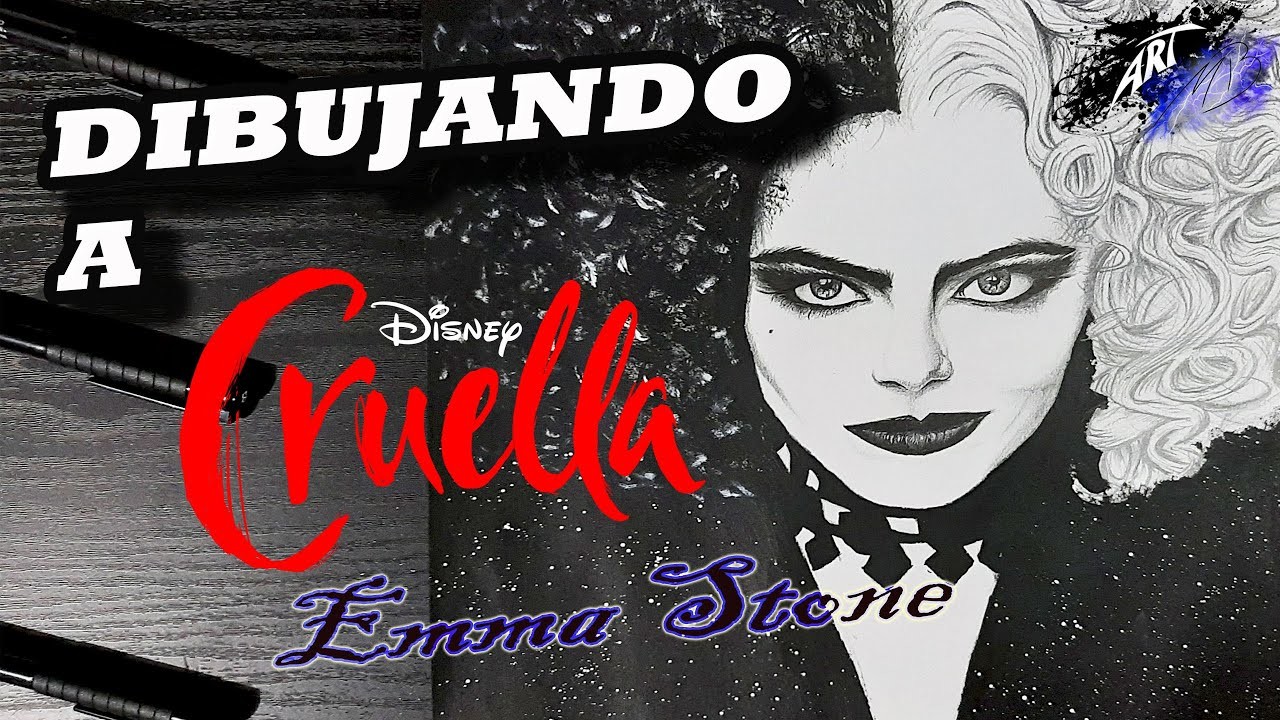 Dibujando a Cruella | Emma Stone