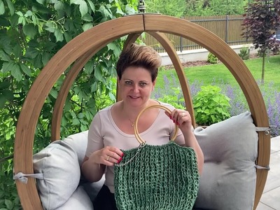 Jak zrobić na szydełku małą portmonetkę do kompletu do siatki #alesiata? #crochetpurse by Magicloop