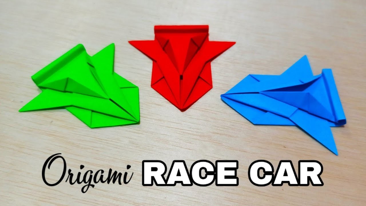 Origami Race Car Easy - Origami mobil balap