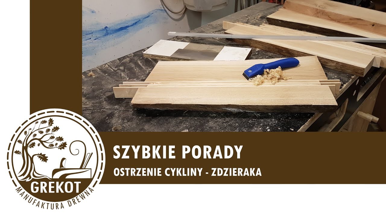 SZYBKIE PORADY, ostrzenie cykliny - zdzieraka