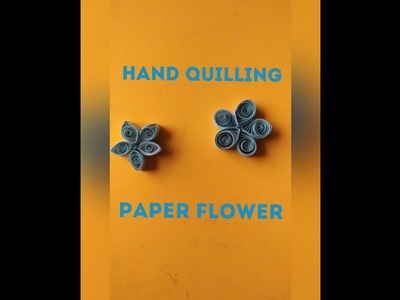 Hand Quilling Paper Flower ❣️