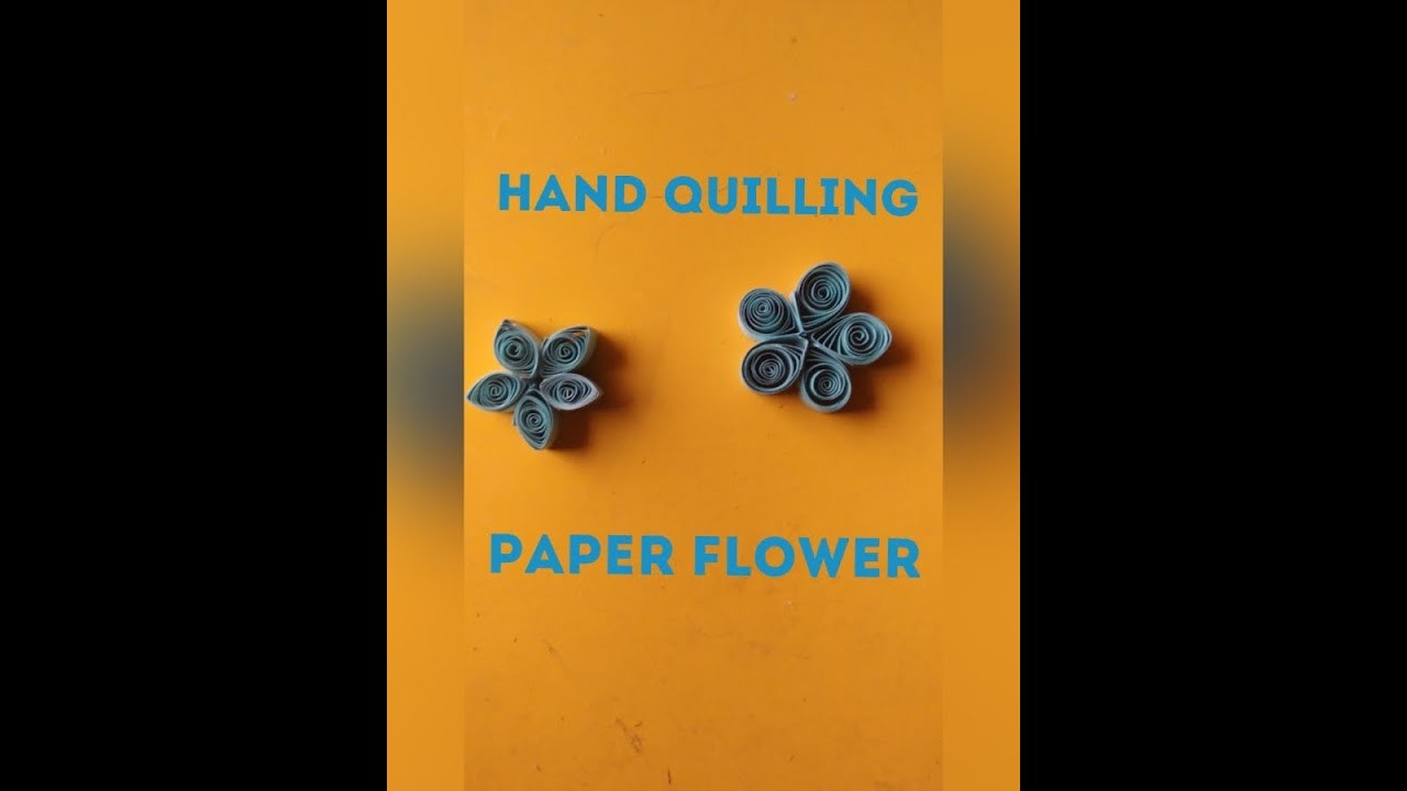 Hand Quilling Paper Flower ❣️