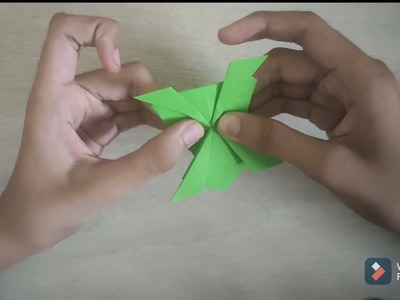 Origami jumping frog – easy