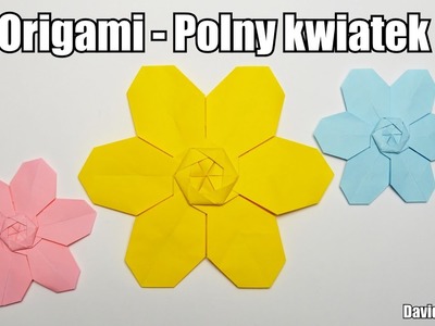 Origami - Polny Kwiat