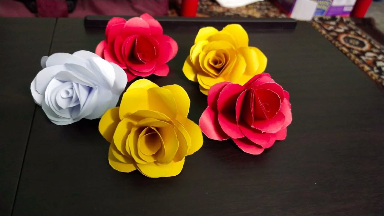 Chart Paper Flower (DIY)