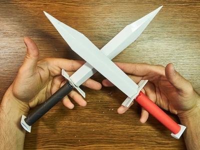 Jak zrobić nóż z papieru szybko i łatwo