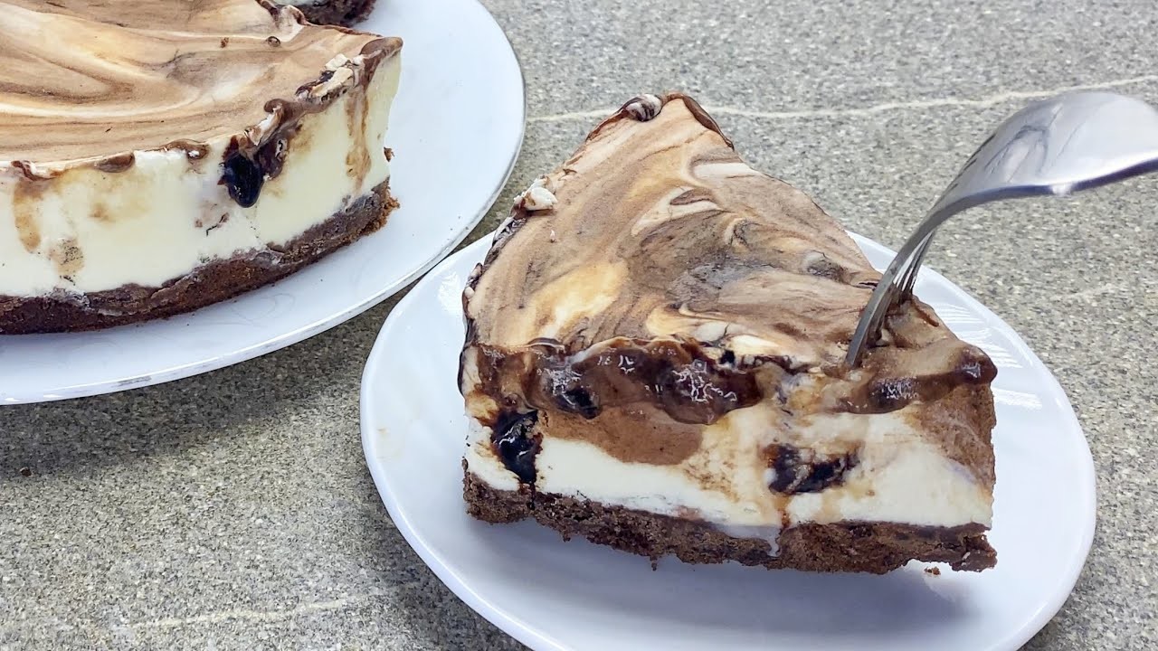 Kuchen Eis MILKA! SEHR KÖSTLICHER Kuchen! Sahne, Schokolade, Kekse! Eistorte MILKA #199