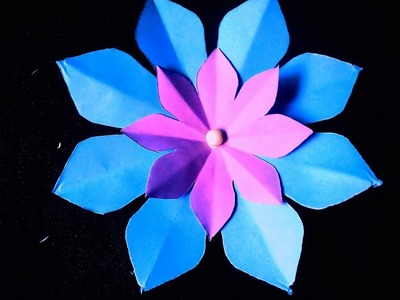 Paper flower | how to make paper flower | paper crafts | কাগজের ফুল