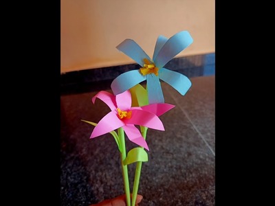 Origami paper flower