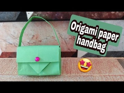 ||Origami paper handbag||Suma Panjimar Art & Craft||