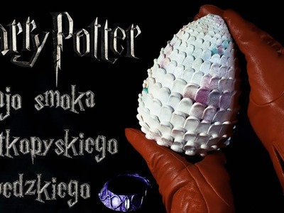 Dragon egg Swedish Short-Snout - Harry Potter DIY | TUTORIAL