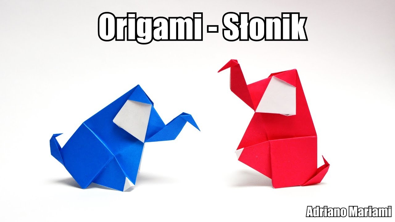 Origami - Słonik