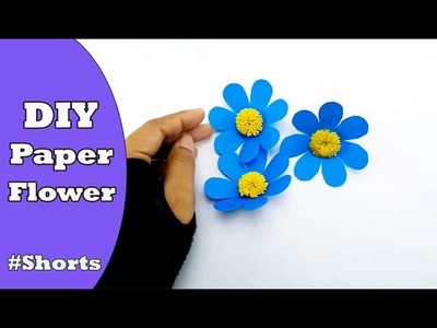 Paper Flower l Diy Paper Flower l paper flower making #shorts