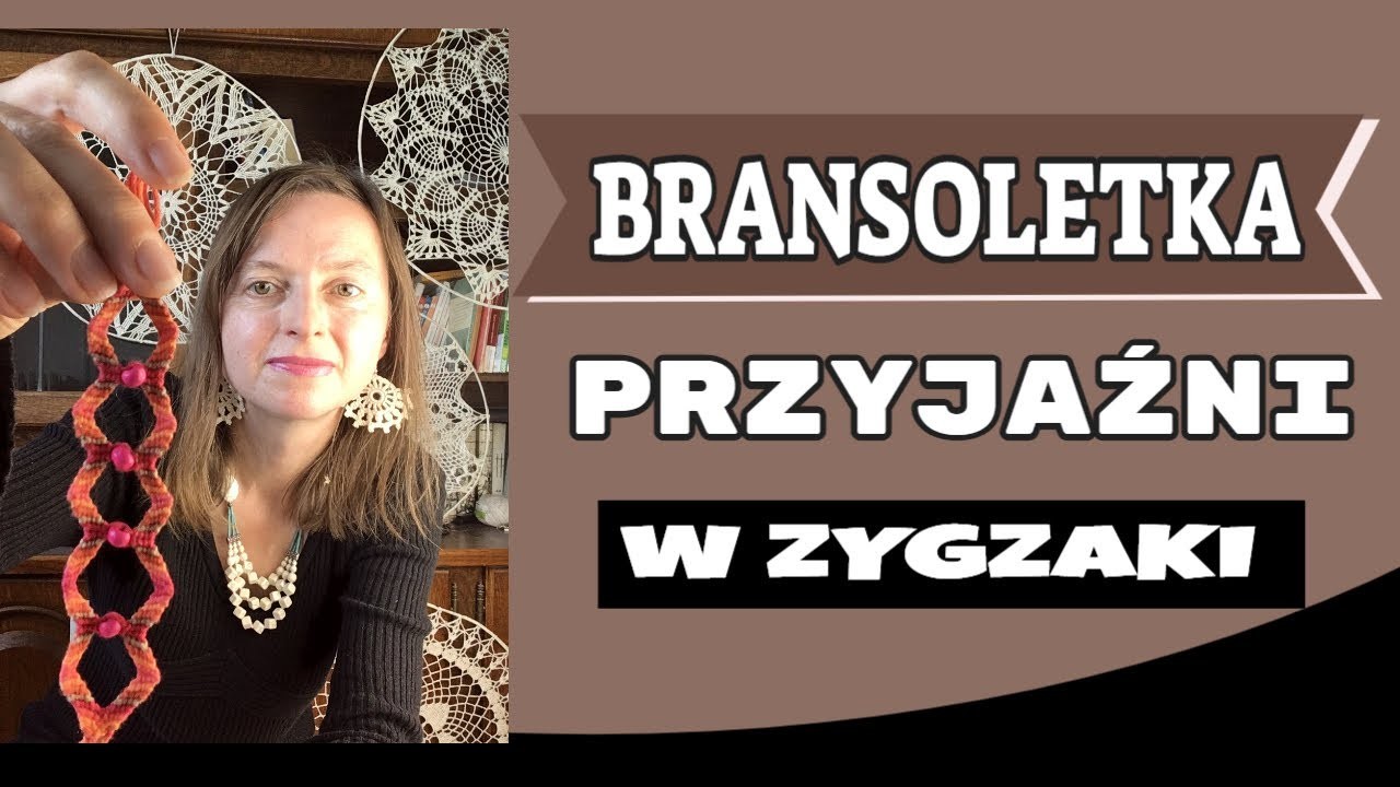 Bransoletka przyjaźni w zygzaki