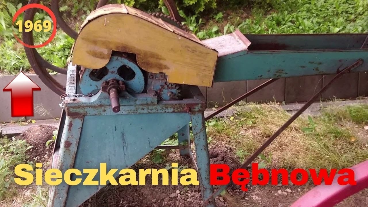 Sieczkarnia bębnowa  ręczna H131 z 1969 PIMA