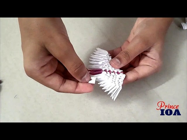 3D origami snake