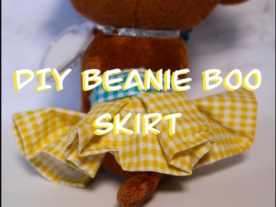 DIY Beanie Boo Skirt