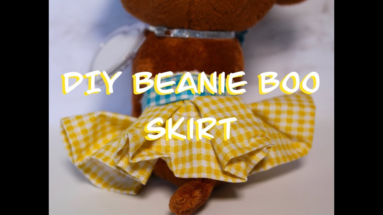 DIY Beanie Boo Skirt