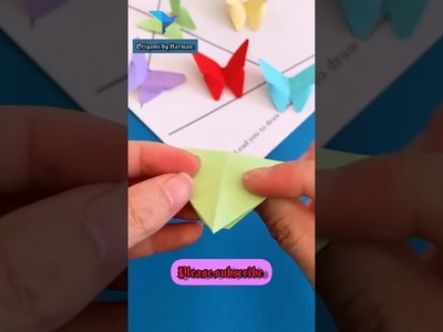 Origami butterfly | Origami by Harman |#Origamibyharman