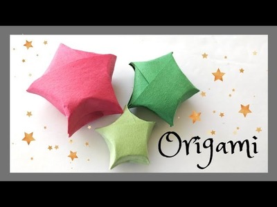 Origami lucky star | origami  | origami easy | origami 3D