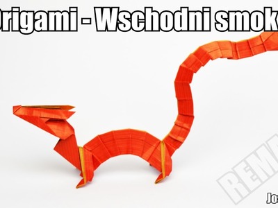 Origami - Wschodni smok (REMAKE)
