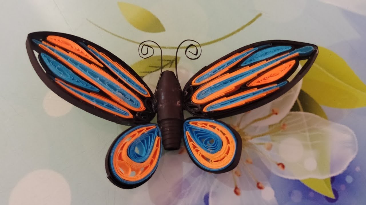 Paper Quilling 3d Butterfly ????