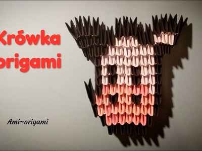 Krówka origami